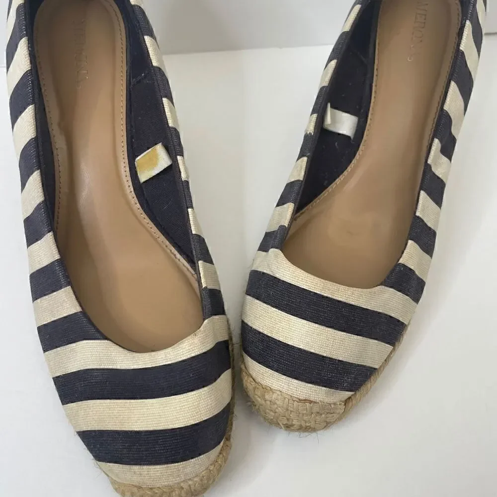 Merona| Nautical| Espadrille| Wedge| 8 1/2 Woman’s